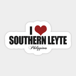 I Love Southern Leyte Philippines Sticker